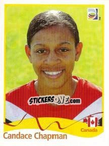 Sticker Candace Chapman - FIFA Women's World Cup Germany 2011 n. 50 - Panini