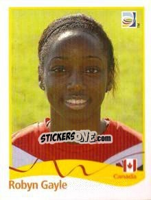 Sticker Robyn Gayle - FIFA Women's World Cup Germany 2011 - Panini