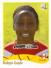 Figurina Robyn Gayle - FIFA Women's World Cup Germany 2011 - Panini