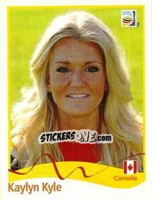 Sticker Kaylyn Kyle - FIFA Women's World Cup Germany 2011 - Panini