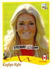 Sticker Kaylyn Kyle - FIFA Women's World Cup Germany 2011 n. 56 - Panini