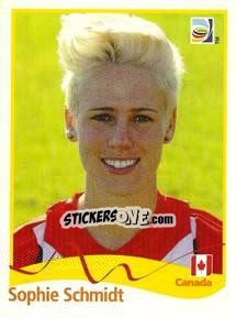 Sticker Sophie Schmidt - FIFA Women's World Cup Germany 2011 n. 57 - Panini