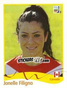 Sticker Jonelle Filigno - FIFA Women's World Cup Germany 2011 - Panini