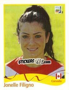 Cromo Jonelle Filigno - FIFA Women's World Cup Germany 2011 - Panini