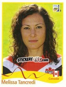 Sticker Melissa Tancredi - FIFA Women's World Cup Germany 2011 n. 63 - Panini