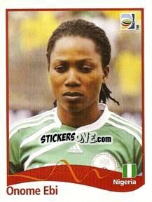 Sticker Onome Ebi - FIFA Women's World Cup Germany 2011 - Panini