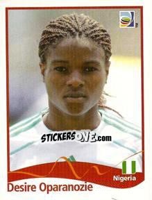 Cromo Desire Oparanozie - FIFA Women's World Cup Germany 2011 - Panini