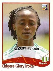 Sticker Chigere Glory Iroka - FIFA Women's World Cup Germany 2011 - Panini