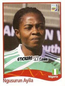 Cromo Ngusurun Ayila - FIFA Women's World Cup Germany 2011 - Panini