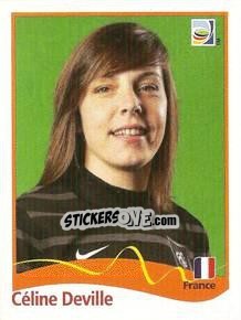 Sticker Celine Deville - FIFA Women's World Cup Germany 2011 - Panini