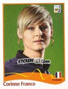 Sticker Corinne Franco - FIFA Women's World Cup Germany 2011 - Panini