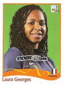 Figurina Laura Georges - FIFA Women's World Cup Germany 2011 - Panini