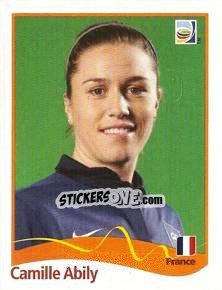 Sticker Camille Abily - FIFA Women's World Cup Germany 2011 - Panini