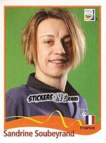 Sticker Sandrine Soubeyrand - FIFA Women's World Cup Germany 2011 - Panini