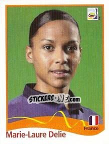 Figurina Marie-Laure Delie - FIFA Women's World Cup Germany 2011 - Panini