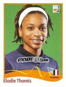 Cromo Elodie Thomis - FIFA Women's World Cup Germany 2011 - Panini