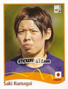 Sticker Saki Kumagai - FIFA Women's World Cup Germany 2011 - Panini