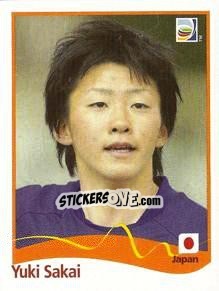 Figurina Yuki Sakai - FIFA Women's World Cup Germany 2011 - Panini