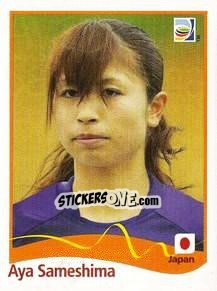 Sticker Aya Sameshima - FIFA Women's World Cup Germany 2011 - Panini