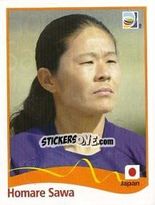 Sticker Homare Sawa - FIFA Women's World Cup Germany 2011 - Panini