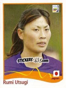 Sticker Rumi Utsugi - FIFA Women's World Cup Germany 2011 - Panini