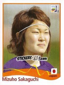Sticker Mizuho Sakaguchi - FIFA Women's World Cup Germany 2011 - Panini