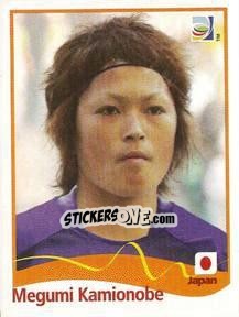 Sticker Megumi Kamionobe - FIFA Women's World Cup Germany 2011 - Panini