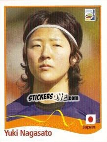 Figurina Yuki Nagasato - FIFA Women's World Cup Germany 2011 - Panini