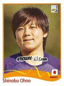 Sticker Shinobu Ohno - FIFA Women's World Cup Germany 2011 - Panini
