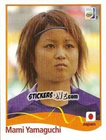 Sticker Mami Yamaguchi - FIFA Women's World Cup Germany 2011 - Panini