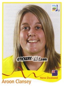 Sticker Aroon Clansey - FIFA Women's World Cup Germany 2011 - Panini