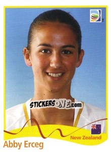 Sticker Abby Erceg - FIFA Women's World Cup Germany 2011 - Panini