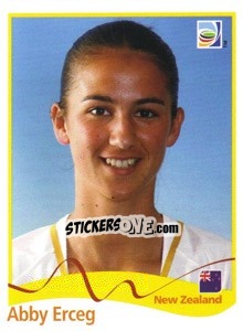 Figurina Abby Erceg - FIFA Women's World Cup Germany 2011 - Panini