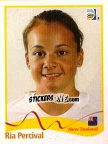 Sticker Ria Percival - FIFA Women's World Cup Germany 2011 - Panini