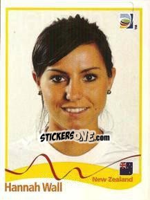 Cromo Hannah Wall - FIFA Women's World Cup Germany 2011 - Panini