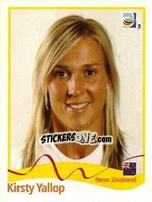 Figurina Kirsty Yallop - FIFA Women's World Cup Germany 2011 - Panini