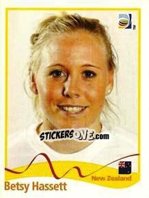 Cromo Betsy Hassett - FIFA Women's World Cup Germany 2011 - Panini