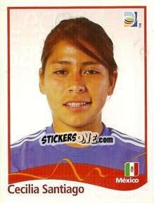 Sticker Cecilia Santiago - FIFA Women's World Cup Germany 2011 - Panini