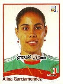 Sticker Alina Garcia-mendez - FIFA Women's World Cup Germany 2011 - Panini