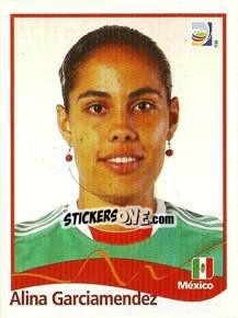 Figurina Alina Garcia-mendez - FIFA Women's World Cup Germany 2011 - Panini