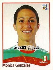 Cromo Monica Gonzalez - FIFA Women's World Cup Germany 2011 - Panini