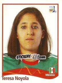Sticker Teresa Noyola - FIFA Women's World Cup Germany 2011 - Panini