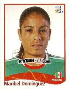 Sticker Maribel Dominguez - FIFA Women's World Cup Germany 2011 - Panini