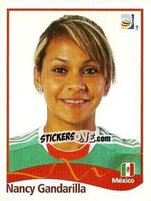 Figurina Nancy Gandarilla - FIFA Women's World Cup Germany 2011 - Panini