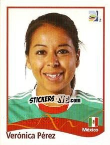 Figurina Veronica Perez - FIFA Women's World Cup Germany 2011 - Panini