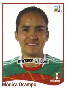 Sticker Monica Ocampo - FIFA Women's World Cup Germany 2011 - Panini