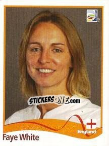 Sticker Faye White - FIFA Women's World Cup Germany 2011 - Panini