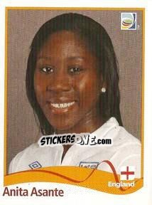 Cromo Anita Asante - FIFA Women's World Cup Germany 2011 - Panini