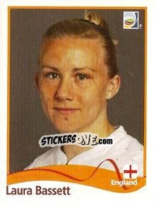 Figurina Laura Bassett - FIFA Women's World Cup Germany 2011 - Panini