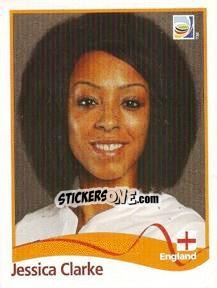 Cromo Jessica Clarke - FIFA Women's World Cup Germany 2011 - Panini